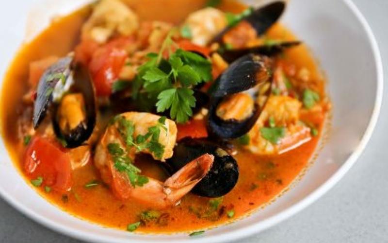 Cazuela de mariscos | Recetas de Johanna Prato